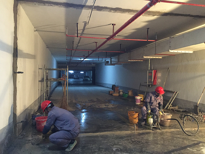 地下车库堵漏