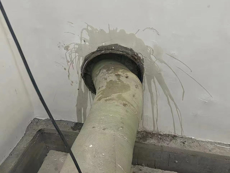 污水池套管漏水维修