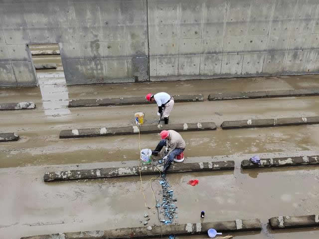 沉淀池堵漏